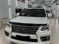 2014 Lexus LX 570 III Рестайлинг, белый, 5800000 рублей - вид 2