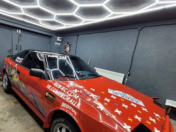 1989 Toyota Celica IV (T160), красный, 650000 рублей - вид 1