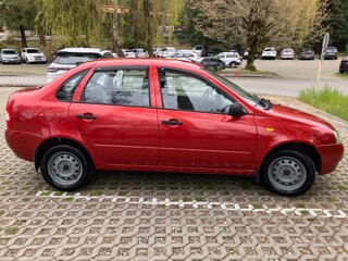2006 Lada (ВАЗ) Kalina I, красный, 450000 рублей, вид 2