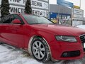 2009 Audi A4 IV (B8), красный, 740000 рублей