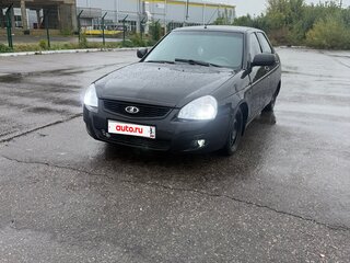 2008 Lada (ВАЗ) Priora I, чёрный, 275000 рублей, вид 1