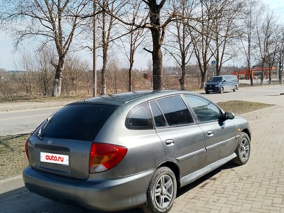 2002 Kia Rio I Рестайлинг, зелёный, 250000 рублей - вид 3