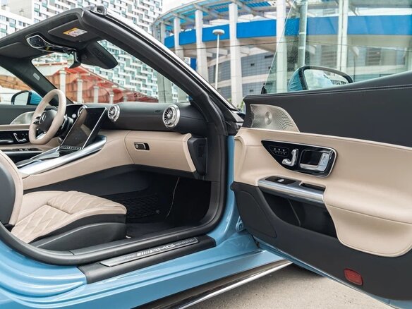 2024 Mercedes-Benz SL-Класс AMG 63 AMG IV (R232), голубой - вид 31