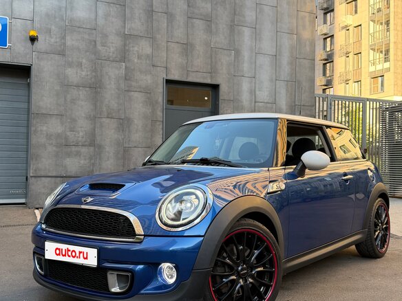 2012 Mini Hatch Cooper S II (R56) Рестайлинг, синий, 1470000 рублей