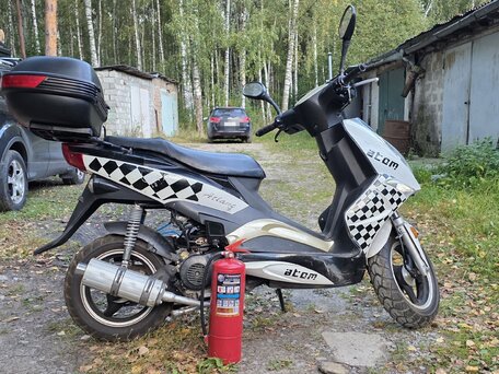 2011 E-Moto YH50QT, белый, 40000 рублей, вид 1