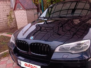 2013 BMW X6 M50d I (E71) Рестайлинг, синий, 2700000 рублей, вид 3
