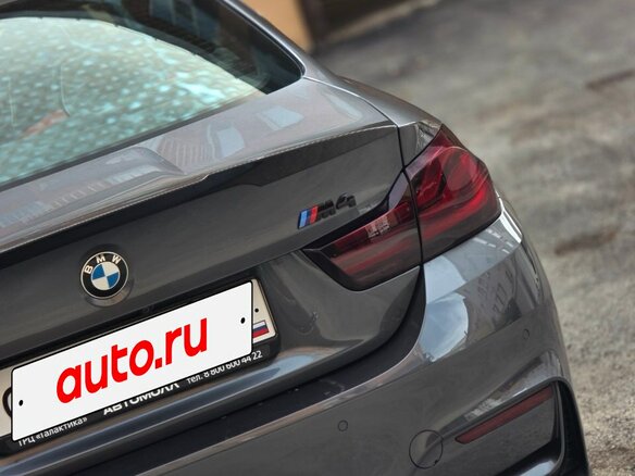 2019 BMW M4 Competition Package F82/F83 Рестайлинг, серый - вид 12