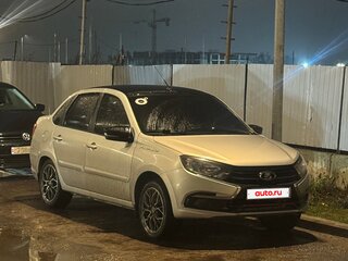 2021 Lada (ВАЗ) Granta I Рестайлинг, серый, 580000 рублей, вид 1