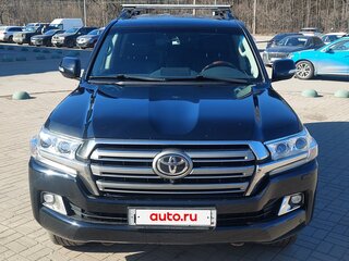2018 Toyota Land Cruiser 200 Series Рестайлинг 2, чёрный, 6540000 рублей, вид 2