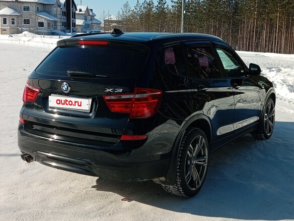 2016 BMW X3 28i xDrive II (F25) Рестайлинг, чёрный, 2390000 рублей - вид 4
