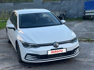 2021 Volkswagen Golf VIII, белый, 1750000 рублей, вид 1