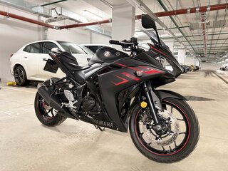 2017 Yamaha YZF-R3, чёрный, 550000 рублей, вид 1