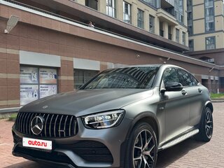 2021 Mercedes-Benz GLC Coupe AMG 43 AMG I (C253) Рестайлинг, серый, 6200000 рублей, вид 1
