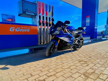 2006 Yamaha YZF-R6, синий, 550000 рублей, вид 1