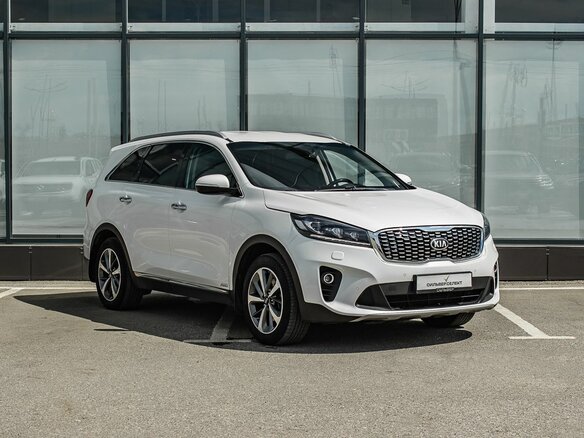 2019 Kia Sorento III Prime Рестайлинг, белый - вид 4