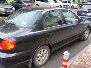 2008 Kia Spectra I Рестайлинг 2, чёрный, 350000 рублей, вид 3