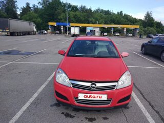 2007 Opel Astra H Рестайлинг, красный, 350000 рублей, вид 1