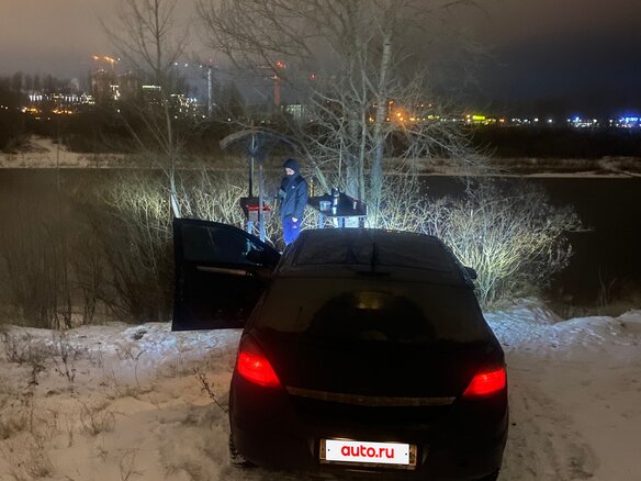 2006 Opel Astra H, синий, 300000 рублей - вид 1