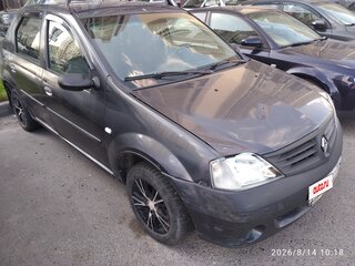2007 Renault Logan I, серый, 120000 рублей, вид 2