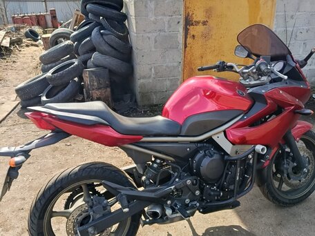 2009 Yamaha XJ6 (FZ6R), красный, 350000 рублей, вид 1