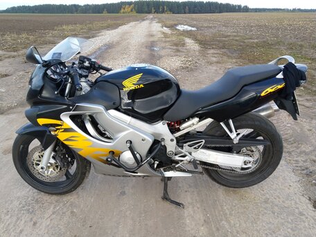 1999 Honda CBR 600F, чёрный, 390000 рублей, вид 4