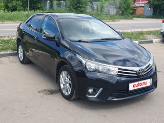 2014 Toyota Corolla XI (E160, E170, E180), чёрный, 1089000 рублей, вид 3