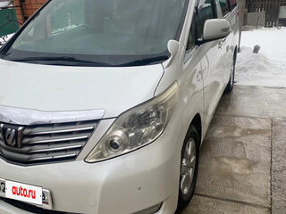 2009 Toyota Alphard II, белый, 1990000 рублей, вид 2