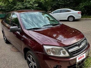 2013 Lada (ВАЗ) Granta I, красный, 400000 рублей, вид 2