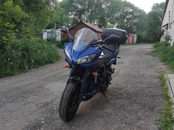 2008 Yamaha FZ6, синий, 450000 рублей - вид 5
