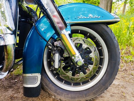 1995 Harley-Davidson Road King, синий, 900000 рублей, вид 5