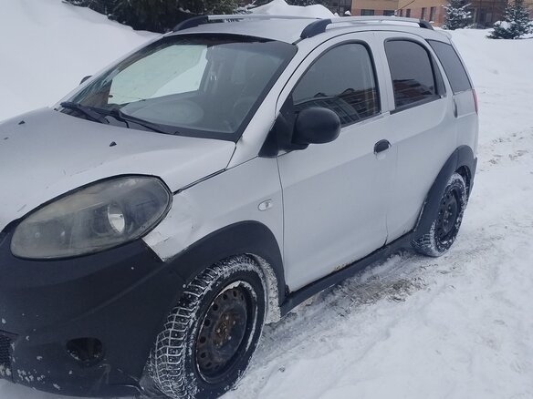 2012 Chery IndiS (S18D) I, серебристый, 125000 рублей