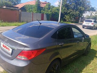 2016 Hyundai Solaris I Рестайлинг, белый, 700000 рублей, вид 4
