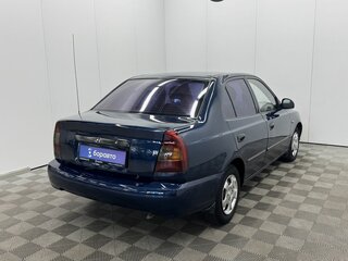 2008 Hyundai Accent ТагАЗ II, синий, 385000 рублей, вид 5