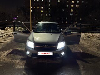 2014 Lada (ВАЗ) Granta I, голубой, 380000 рублей, вид 1