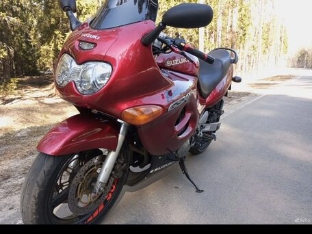 2000 Suzuki GSX 750F Katana, красный, 285000 рублей, вид 1