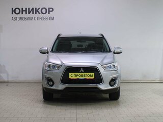 2014 Mitsubishi ASX I Рестайлинг, серебристый, 1129000 рублей, вид 5