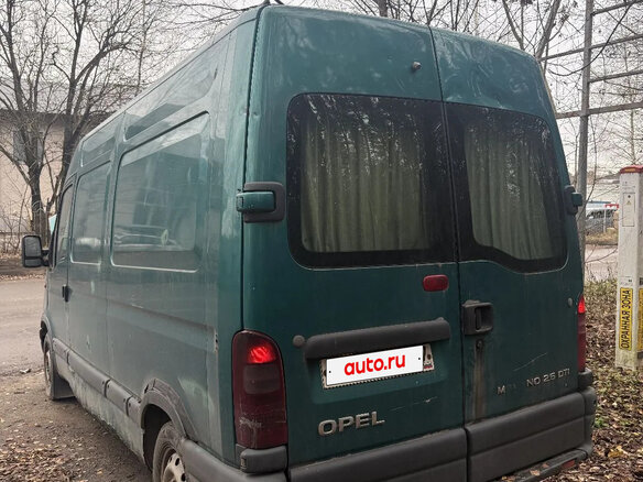 2001 Opel Movano, зелёный, 460000 рублей - вид 17