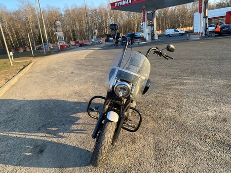 2017 Harley-Davidson Fat Bob, серый, 1600000 рублей, вид 5