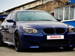 2005 BMW M5 IV (E60/E61), синий, 7000000 рублей, вид 3