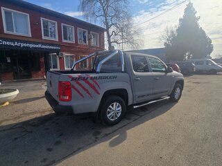2015 Volkswagen Amarok Double Cab full-time I, серебристый, 2500000 рублей, вид 2