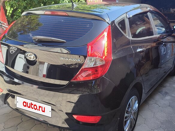 2014 Hyundai Solaris I Рестайлинг, чёрный, 1130000 рублей - вид 11