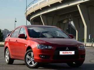 2008 Mitsubishi Lancer X, красный, 1150000 рублей, вид 2