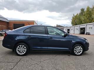 2017 Skoda Rapid I Рестайлинг, синий, 1150000 рублей, вид 5