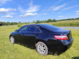 2011 Toyota Camry VI (XV40) Рестайлинг, чёрный, 1460000 рублей, вид 4