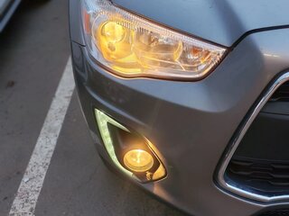 2014 Mitsubishi ASX I Рестайлинг, серый, 1150000 рублей, вид 5
