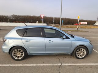 2007 Mazda 3 I (BK) Рестайлинг, голубой, 600000 рублей, вид 2