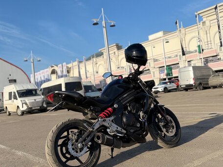 2012 Kawasaki ER-6N, чёрный, 490000 рублей, вид 4