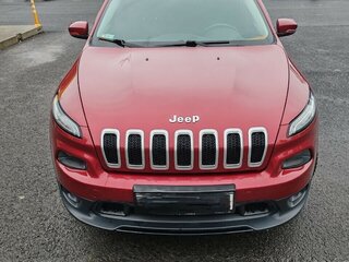 2014 Jeep Cherokee V (KL), красный, 1700000 рублей, вид 1