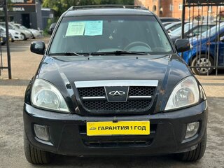2007 Chery Tiggo (T11) I, чёрный, 369000 рублей, вид 2
