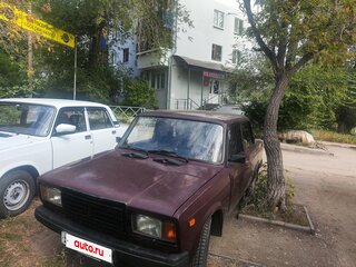 2005 Lada (ВАЗ) 2107, пурпурный, 70000 рублей, вид 2